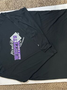 Minnesota Whippets Softball Long-Sleeve Performance Tee - Black